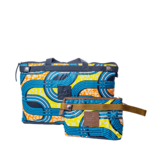 African Fabric laptop Bag