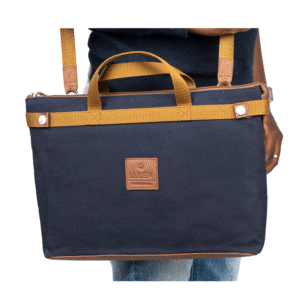 Canvas Fabric Designer Laptop bag